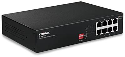 Edimax GS-1008PL V2 Network Switch Managed L2 Gigabit Ethernet, W126087958 (Managed L2 Gigabit Ethernet (10/100/1000) Power Over Ethernet (PoE) 1U Black GS-1008PL V2, Managed, L2,)