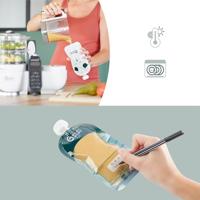 Set met 20 herbruikbare flessen BABYMOOV blauw - thumbnail