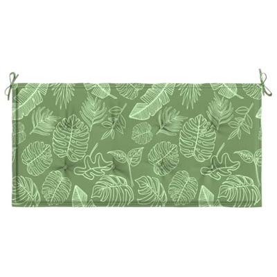 VidaXL Tuinbankkussen 120x50x4 cm oxford stof bladpatroon