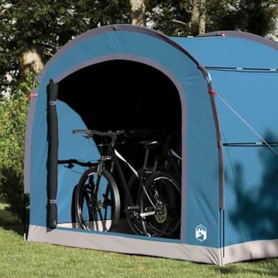 Tent met dak met luchtopening Blauw 268 x 240 x 191 cm