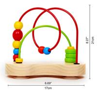 Hape E1801 Double Bubble - Wooden Bead Maze - thumbnail