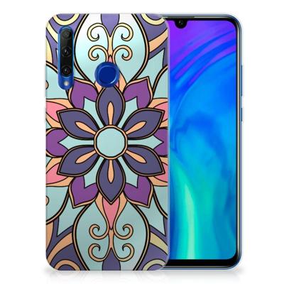 Honor 20 Lite | TPU Case | Purple Flower