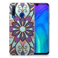 Honor 20 Lite | TPU Case | Purple Flower - thumbnail