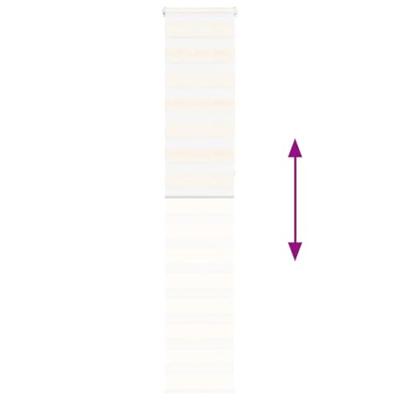 VidaXL Zebra rolgordijn 40x230 cm stofbreedte 35,9 cm marmerbeige VidaXL Zebra rolgordijn 40x230 cm stofbreedte 35,9 cm marmerbeige