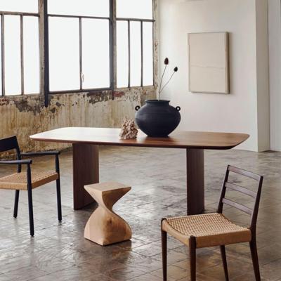 Kave Home Eettafel 'Litto' Deens ovaal, Walnoot, 200 x 100cm Kave Home Eettafel 'Litto' Deens ovaal, Walnoot, 200 x 100cm