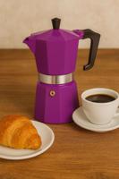 Italiaans koffiezetapparaat - PEZZETTI - ITALEXPRESS - Aluminium - 6 kopjes - Lila - thumbnail