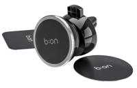 Balvi telefoonhouder Magneto 5 x 3,5 cm polycarbonaat zwart - thumbnail