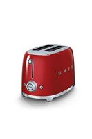 SMEG - Broodrooster - TSF01RDEU Broodrooster 2x2 Rood - thumbnail