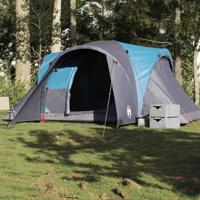VidaXL Koepeltent 6-persoons waterdicht blauw - thumbnail