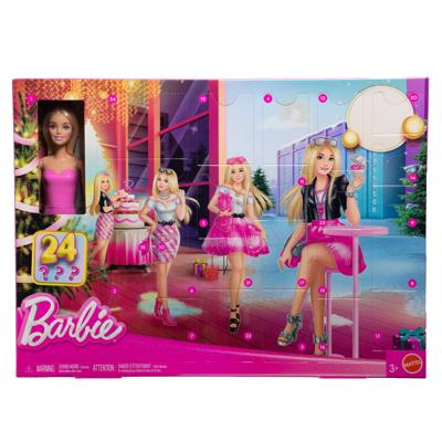 Barbie Adventskalender - Met 24 Stukken en Accessoires - Barbie - JFL63