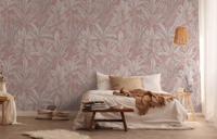 Livingwalls The Wall II - Rose - Planten Behang - 393161 - thumbnail