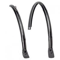 Eurofender spatbordenset 46mm 28" zonder stang zwart - thumbnail