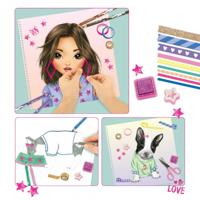 TOPModel kleurboek Deko Tape Fun meisjes 30 cm papier 12 delig - thumbnail