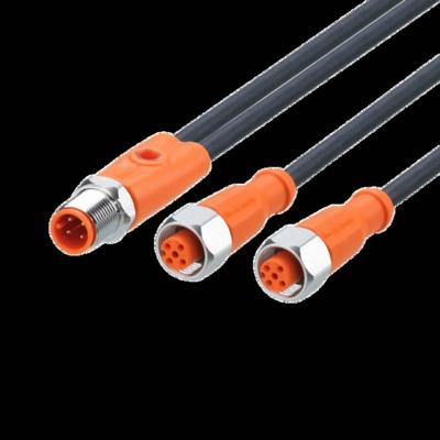 ifm Electronic EVM093 Verbindingskabel Aantal polen (sensoren): 4, 5 Stekker, recht, Bus, recht 2 m 1 stuk(s)