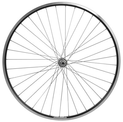 Sunrace Cordo voorwiel 28" 19-622 naaf vaste as rvs spaak zwart