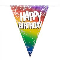 Boland Vlaggenlijn happy birthday, 6m - thumbnail