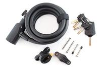 CONTEC spiraal-kabelslot "powerloc" ct coil.cab.lock powerloc 12mm x 185cm black - thumbnail