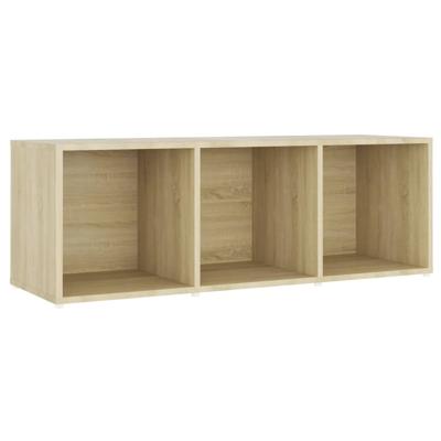 Tv-meubel 107x35x37 cm bewerkt hout sonoma eikenkleurig
