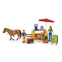 Schleich farm world - mobiele farmstand speelfiguur - thumbnail
