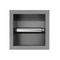 Inbouw Toiletrolhouder Sanilux Jali Gunmetal - thumbnail