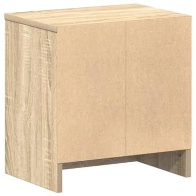 Nachtkastjes 2 st met lade 39x28x41 cm sonoma eikenkleurig