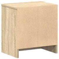 Nachtkastjes 2 st met lade 39x28x41 cm sonoma eikenkleurig - thumbnail