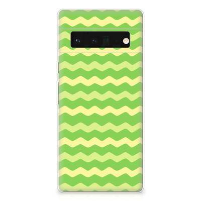 Google Pixel 6 Pro | TPU bumper | Waves Green Google Pixel 6 Pro | TPU bumper | Waves Green