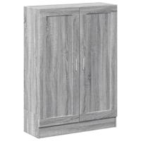 Boekenkast 82,5x30,5x115 cm bewerkt hout grijs sonoma eiken - thumbnail