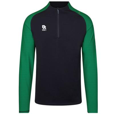 Robey RS3004 Performance Half-Zip Top - Black/Green - M