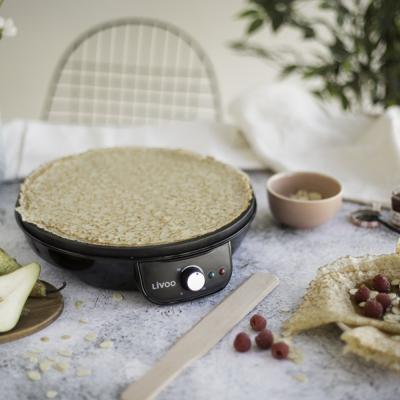 LIVOO DOP196 Crepiere 30cm 1000W - Zwart