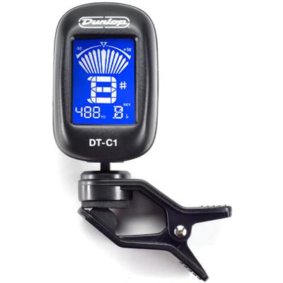 Dunlop DT-C1 Chromatic Tuner clip-on stemapparaat Dunlop DT-C1 Chromatic Tuner clip-on stemapparaat