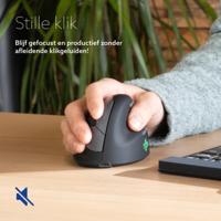 R-Go Tools Ergonomische muis R-Go HE Break met pauzesoftware, medium (handlengte 165-185mm), rechtshandig, Bluetooth, zwart - thumbnail
