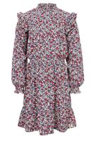 LOOXS Little Zomer jurk meisjes jersy crinkle - AOP bloemen multi - thumbnail