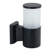 Kavy 2 LED Buitenlamp - Moderne Wandlamp - Aluminium Mat Zwart - E27 - thumbnail