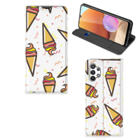 Samsung Galaxy A32 4G | A32 5G Enterprise Editie | Flip Style Cover | Icecream - thumbnail