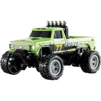 Amewi Die Cast Groen Brushed 1:64 RC auto Elektro Monstertruck Achterwielaandrijving RTR 2,4 GHz - thumbnail