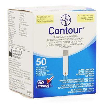 Ascencia Contour Teststrips 50