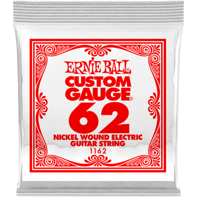 Ernie Ball 1162 .062 Nickel Wound losse snaar voor elektrische gitaar Ernie Ball 1162 .062 Nickel Wound losse snaar voor elektrische gitaar