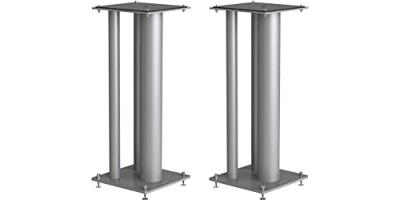 Norstone Stylum Max luidsprekerstandaard zilver zijdeglans - thumbnail