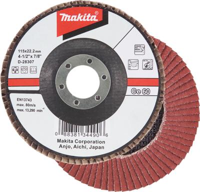 Makita Accessoires Lamellenschuursch. 115x22 K60 - D-28307