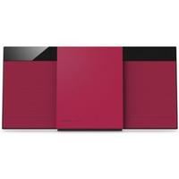 Panasonic SC-HC304EG-R design-stereo met digitale DAB+ (Bluetooth, FM, CD, Micro- met 20 Watt RMS) rood - thumbnail