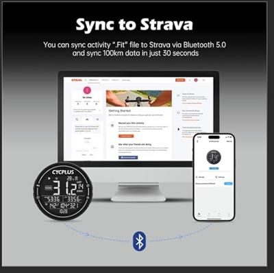 Fietscomputer Cycplus M2 GPS