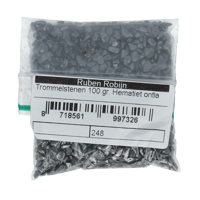Trommelstenen hematiet ontladingmix maat 0 100 Gram - thumbnail