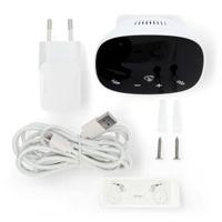 Nedis SmartLife Luchtkwaliteitsmonitor | Wi-Fi | Inclusief display | Koolstofdioxide (CO2) / Temperatuur / Vochtigheid | Android™ / IOS | Wit / Zwart - thumbnail