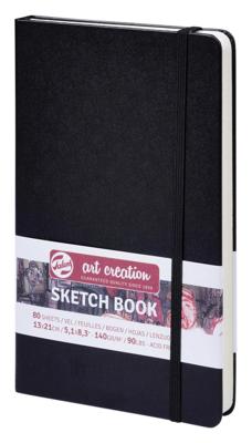 Schetsboek talens art creation zwart 13x21 cm Schetsboek talens art creation zwart 13x21 cm