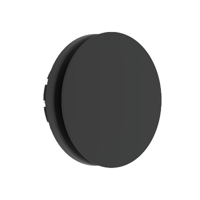 Kunststof Afvoerventiel Zehnder Comfovalve Luna E - Ø 125mm - Zwart