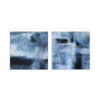 Schilderij DKD Home Decor Abstract Modern (80 x 2,8 x 80 cm) (2 Stuks) - thumbnail