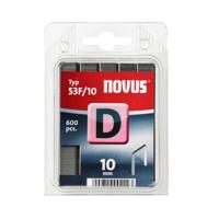 Novus Nieten Vlakdraad D 53F/10 mm - 600 Stuks - thumbnail