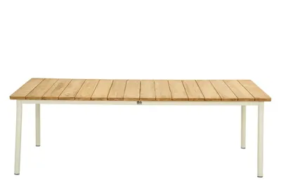 Apple Bee | Tuintafel Milou 240 x 100 cm | Oyster-Teak