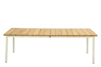 Apple Bee | Tuintafel Milou 240 x 100 cm | Oyster-Teak - thumbnail